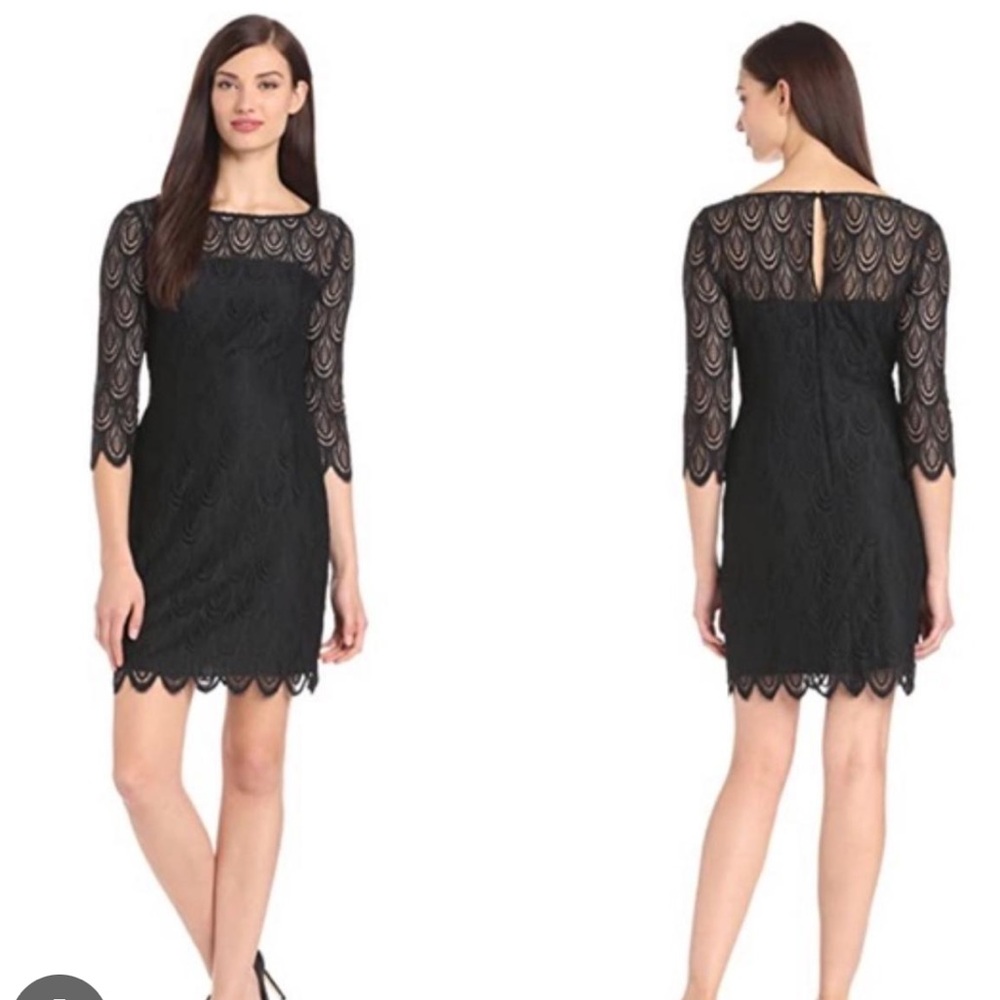 Lilly Black Lace Dress